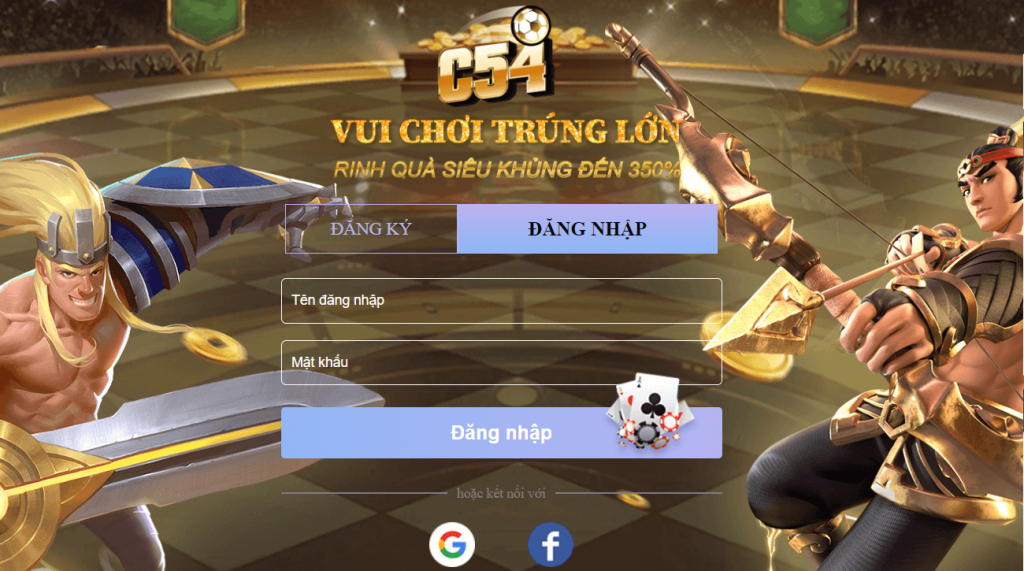 đăng nhập c54